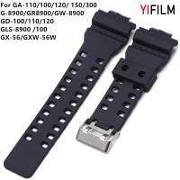 ราคา สายนาฬิกาข้อมือซิลิโคนกันน้ําสําหรับ Casio G Shock Ga 100 110 120 Gx 56 16 มม (11263169168)