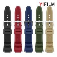 ราคา Yifilm สายนาฬิกาข้อมือยางซิลิโคน แบบเปลี่ยน สําหรับ Casio G shck W 737 W737H F 91W F91W F94 F84 F105 F 108WH W 219 (22338438710)