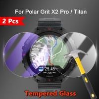 ราคา 2 ชิ้นสําหรับ Polar Grit X2 X Pro Titan Vantage M M2 2 5D Ultra Slim HD Clear Anti Purple Light 9H กระจกนิรภัยป้องกันหน้าจอฟิล์ม (25728550588)