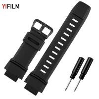 ราคา สายนาฬิกาข้อมือยางซิลิโคน 18 มม สีดํา แบบเปลี่ยน สําหรับ Casio PROTREK PRG 260 270 550 250 PRW 3500 2500 5100 (23976045449)