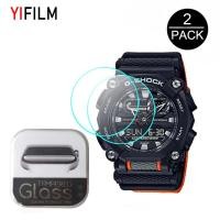 ราคา กระจกนิรภัยกันรอยหน้าจอ 9 H สําหรับ Casio G Shock Ga900 Ga 900 A Ga 900 C Ga 900 E Smartwatch ป้องกันรอยขีดข่วน 2 ชิ้น (7980580578)