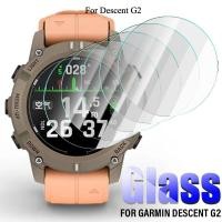 ราคา 2 5pcs กระจกนิรภัยป้องกันหน้าจอสําหรับ Garmin Descent G2 Smartwatch กระจกใสป้องกันฟิล์ม (27783011256)