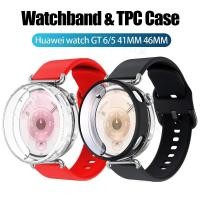 ราคา สายซิลิโคนสําหรับนาฬิกา Huawei GT 6 5 46 มม 41 มม สายนาฬิกาอัจฉริยะสําหรับนาฬิกา Huawei GT6 Pro GT5 GT4 GT3 GT2 GT2E 46 มม Correa เข็มขัด (50200143816)