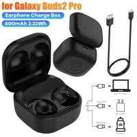 ราคา กล่องชาร์จสําหรับ Samsung Galaxy Buds 2 Pro หูฟังไร้สาย Paring เปลี่ยนหูฟังกล่องชาร์จ 600mAh (42308552307)