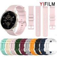 ราคา Yifilm สายนาฬิกาข้อมือซิลิโคน สําหรับ Garmin Venu 2 Plus Vivoactive 3 Venu Vivoactive 4 4S Forerunner 645 245m (17420606018)