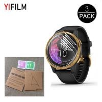 ราคา 3 แพ็คฟิล์มใสกันรอยสําหรับ garmin venu gps watch (4511456256)
