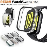 ราคา กระจกนิรภัย PC สําหรับ Xiaomi Redmi Watch 5 Active Lite ฝาครอบป้องกันหน้าจอนาฬิกาสําหรับ Redmi Watch 5 Lite (29575493144)