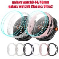 ราคา เคสพีซีและตัวป้องกันหน้าจอกระจกสําหรับ Samsung Galaxy Watch 8 40 44 มม Galaxy Watch8 Classic (43804977184)
