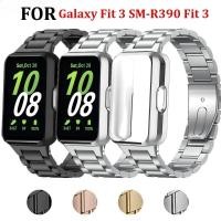 ราคา เคสป้องกันสําหรับ Samsung Galaxy Fit 3 SM R390 เคส TPU สายโลหะสําหรับ Samsung Galaxy Fit 3 อุปกรณ์เสริมวงสแตนเลส (42868758880)