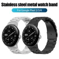 ราคา สายสแตนเลสสําหรับ Google Pixel Watch 4 3 41 45 มม เปลี่ยนสร้อยข้อมือสําหรับ Google Pixel Watch 2 Band Correa อุปกรณ์เสริมไม่มีช่องว่าง (41276288351)