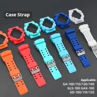 ราคา สายเรซิ่นสําหรับ Casio G SHOCK GA 110 GD120 GD 100 GLS100 กีฬากันน้ํา Matte TPU สร้อยข้อมือผู้ชายนาฬิกาเครื่องมือ (41267080325)