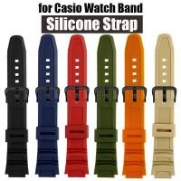 ราคา สายซิลิโคนเรซินสําหรับนาฬิกา Casio SGW 300 SGW 300H 400 500 AE1200 AE1100 MRW 200 W218H ยางกีฬานาฬิกา (27074019823)