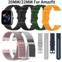 ราคา 2 ชิ้น เซ็ต 20 มม 22 มม ห่วงไนลอนสําหรับ Amazfit GTS4 2 3 3pro 2e GTS2 Mini GTR 4 42 47 มม GTR 2e stratos Amazfit Bip U S lite (26076140460)