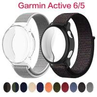 ราคา สายนาฬิกาไนลอนพร้อมเคสป้องกัน TPU สําหรับสายรัดข้อมือ Garmin Vivoactive 6 Active6 Vivoactive 5 (27836046248)