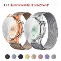 ราคา Milanese Loop Magnetic Strap พร้อม TPU สําหรับ Huawei Watch GT 6 46 มม 41 มม GT6 GT6Pro GT5 GT5Pro สายสแตนเลส (44474447881)