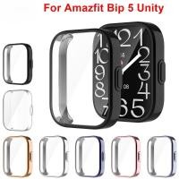 ราคา สําหรับ Amazfit Bip 5 Unity Bip3 3pro Bip 5 สมาร์ทนาฬิกา TPU กรณี Soft Screen Protector Watchband เปลือกป้องกันอุปกรณ์เสริมสําหรับ Amazfit Bip 5 Unity (29910805485)