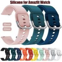 ราคา 20 มม 22 มม สําหรับ Amazfit GTS 2 2e 3 4 GTS2 Mini GTR 4 3 Pro 47 มม GTR2 2e stratos 2 3 สร้อยข้อมือซิลิโคน Amazfit Bip (29324605827)