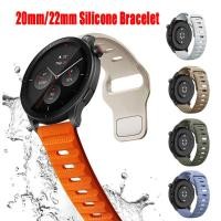 ราคา 20 มม 22 มม สร้อยข้อมือซิลิโคนสําหรับ Amazfit GTR3 Pro นาฬิกาสายรัดข้อมือสําหรับ Huami Amazfit GTR 4 3 Pro 2 2e GTS 4 3 2 Mini GTR4 (29409334443)