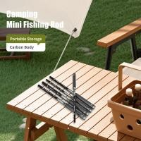 ราคา ขายดี คันเบ็ดตกปลาคาร์บอนน้ําหนักเบาพิเศษขนาดเล็ก 28 ซม ขนาดกะทัดรัดสําหรับการตกปลาแคมป์ปิ้ง (40605131431)