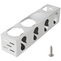 ราคา สําหรับ รถบ้าน ครัว ชั้นวางเครื่องเทศอลูมิเนียมอัลลอยด์ 4 หลุมพร้อมฐานโฟมสําหรับการควบคุมเสียงรบกวน (55100154199)