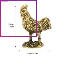 ราคา ทองเหลืองไก่จีน Fengshui เครื่องประดับสัตว์รูปปั้นความมั่งคั่ง Lucky Home Adorn (44275102380)