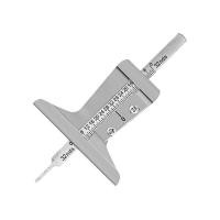 ราคา Tyre Tread Depth Gauge 0 25 มม 0 32nds Dual Sided Scale Metal Probe ยางรถยนต์สวมใส่ (49000239059)