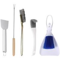 ราคา ชุดสแตนเลส 5 ชิ้นสําหรับทําความสะอาดกรงนกและสําหรับการบํารุงรักษาสัตว์เลี้ยงขนาดเล็ก (44800174386)