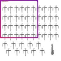 ราคา 50 ชิ้น 304 สแตนเลสรั้วลวดเย็บกระดาษสําหรับ Softwood ทอรั้วยาวนาน (44025117658)