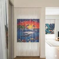 ราคา มู่ลี่ มู่ลี่ประตู ขนาด 80x200ซม แถมฟรีพุกและน๊อต มู่ลี่ประตูทึบ ผลิตจากพลาสติกPVC เสริมมงคลในบ้าน (3165153831)