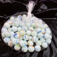 ราคา ลูกแก้ว สีขาวขุ่น 16mm ของเล่นลูกแก้ว จำนวน 50ลูก GGMB16MM50PP (1098994010)