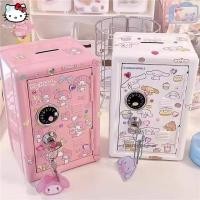 ราคา Sanrio Mini Key Safe Deposit ของเล่นเด็ก My Melody Cinnamoroll กระปุกออมสิน การ์ตูน อนิเมะ Hello Kitty Pochacco Pompom Purin น่ารัก TH (28341302817)