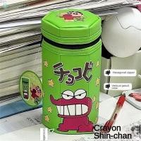 ราคา กระเป๋าใส่ปากกาทรงหกเหลี่ยมลายการ์ตูนชินจัง ดีไซน์สร้างสรรค์ กันน้ำได้ ความจุขนาดใหญ่ กระเป๋าใส่ของสำหรับนักเรียน อุปกรณ์เครื่องเขียนโรงเรียน ของขวัญ TH (43201100777)