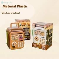 ราคา กระปุกออมสินพร้อมลายนิ้วมือ กระปุกออมสินอิเล็กทรอนิกส์สำหรับเหรียญ ตู้เซฟเก็บเงิน กระปุกออมสินขนาดใหญ่ รหัสผ่านล็อค สำหรับเด็ก TH (40659299487)