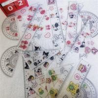 ราคา ชุดไม้บรรทัด Sanrio Hello Kitty อุปกรณ์ต่อพ่วงอะนิเมะ น่ารัก ละเอียดอ่อน ชุดนักเรียน จำเป็นสำหรับการเริ่มต้นโรงเรียน ของขวัญอะคริลิก TH (27581442206)