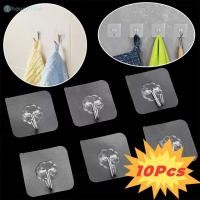 ราคา ตะขอติดผนังแบบใสมีกาวในตัว 2 5 10 ชิ้น ตะขอติดผนังอเนกประสงค์ ที่แขวนกุญแจ ที่แขวนผ้าเช็ดตัว สำหรับอุปกรณ์ในครัวและห้องน้ำ TH (26136532579)