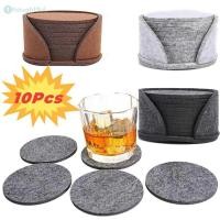 ราคา แผ่นรองแก้วสักหลาดกลม 10 ชิ้น แผ่นรองแก้วทนความร้อน แผ่นรองแก้วชากาแฟ แผ่นรองแก้วเครื่องดื่มร้อน อุปกรณ์ครัว TH (43302410885)