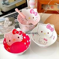 ราคา Sanrio ชามเด็กน่ารัก บนโต๊ะอาหาร Melody Hello Kitty เด็กทารก Anti Fall ชามเมลามีน Disney Mickey Minnie ชามการ์ตูนอะนิเมะ TH (26001519495)