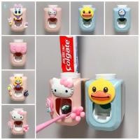 ราคา เครื่องบีบยาสีฟันติดผนังลายการ์ตูน Hello Kitty อัตโนมัติ อุปกรณ์ห้องน้ำสำหรับเด็กสุดน่ารัก TH (27663163760)