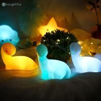 ราคา ไฟกลางคืน LED ไดโนเสาร์น่ารัก โคมไฟซิลิโคน โคมไฟกลางคืน ของขวัญสำหรับเด็ก ตกแต่งห้องนอน TH (51100894198)