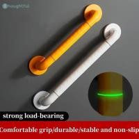 ราคา ห้องน้ำพร้อมราวกันตกแบบมีไฟส่องสว่าง มือจับสแตนเลส ที่วางแขนชักโครกกันลื่นสำหรับผู้สูงอายุ อุปกรณ์ห้องน้ำ TH (50600951638)