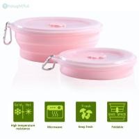 ราคา กล่องข้าวซิลิโคนทรงกลมขนาด 1 000 มล ฝาพับได้ ใช้กับไมโครเวฟได้ พกพาสะดวก ใส่ในตู้เย็นได้ กล่องเบนโตะใส่อาหาร TH (43969166948)