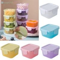ราคา ภาชนะเก็บอาหารขนาดเล็กอเนกประสงค์พร้อมฝาพับ กล่องพลาสติกปิดผนึกกันรั่วที่ใช้ซ้ำได้สำหรับผลไม้ผักเนื้อสัตว์ TH (42402295442)