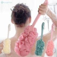 ราคา แปรงขัดหลังสำหรับอาบน้ำด้ามยาว แปรงขัดตัว ฟองน้ำตาข่ายไนลอนนุ่ม สำหรับไม้ขัดตัวสำหรับอาบน้ำ สำหรับผู้ชายและผู้หญิง แปรงขัดผิว TH (28638001479)