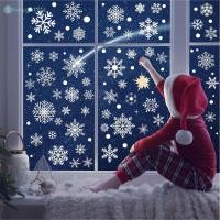 ราคา สติกเกอร์หน้าต่างลายเกล็ดหิมะคริสต์มาสแบบใช้ซ้ำได้ ธีมฤดูหนาว สติ๊กเกอร์แบบคงที่สำหรับติดกระจก DIY สำหรับงานคริสต์มาสปี 2024 อุปกรณ์งานปาร์ตี้คริสต์มาส (28617930814)