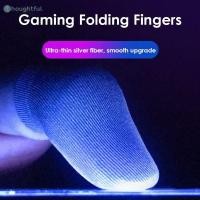 ราคา 1 คู่ ปลอกนิ้วสำหรับเล่นเกม เกมมือถือ กันเหงื่อ กันรอยขีดข่วน ทัชสกรีน ถุงมือปลอกนิ้วสำหรับเล่นเกม TH (27534576552)