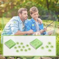 ราคา 10 ชิ้น กล่อง แผ่นแปะน้ำมันลูกปัดป้องกันการกัด น้ำมันพืชสำหรับกีฬากลางแจ้งในร่ม น้ำมันตกปลาป่า แผ่นแปะป้องกันยุง แผ่นแปะสำหรับทุกพื้นที่ TH (24694263293)