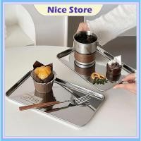ราคา NICE ถาดสแตนเลส ถาดใส่อาหาร เลสสี่เหลี่ยม ถาดขนม ทนความร้อน วางเค้ก ไม่เป็นสนิม ถาดบุฟเฟ่ต์หมูกระทะ (41973202013)