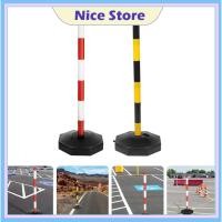 ราคา NICE เสาจราจร เสากั้นเขต เสากั้นทางเดิน โซ่พลาสติกอุปกรณ์จราจร 85 ซม ฐานสามารถเต็มไปด้วยน้ําทราย สีขาวแดง เหลืองดำ (44023319990)