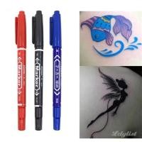 ราคา ปากกามาร์กเกอร์ 0 5 มม สำหรับสักบนผิวหนัง ปากกามาร์กเกอร์สำหรับแต่งหน้าถาวร อุปกรณ์สัก หมึกความจุขนาดใหญ่ ปากกามาร์กเกอร์กันน้ำ (44403768049)