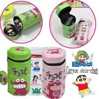 ราคา ღ กล่องดินสอหกเหลี่ยมลายการ์ตูนชินจัง The Crocodile Hunte Biscuit Box กระเป๋าเครื่องเขียน (42251101141)